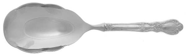 Heritage (Silverplate, 1953) Rice Spoon-Stainless Bowl