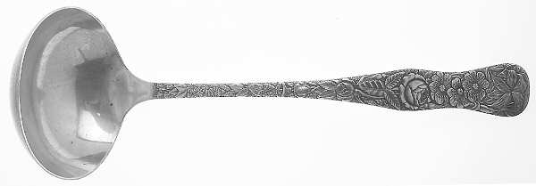 Hiawatha (Silverplate, 1887) Solid Soup Ladle