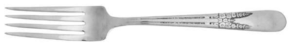 Hollyhock (Silverplate, 1940) Fork