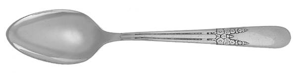Hollyhock (Silverplate, 1940) Teaspoon