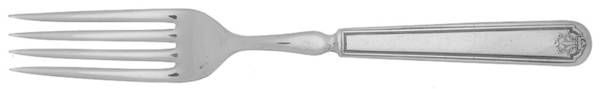 Homestead (Silverplate, 1922) Indented Solid Handled Fork