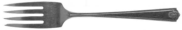 Homestead (Silverplate, 1922) Individual Salad Fork