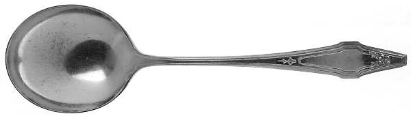 Hostess (Silverplate, 1921) Round Bowl Soup Spoon (Gumbo)