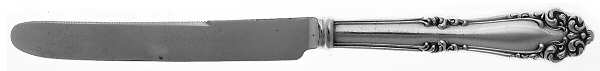 Imperial (Silverplate, 1904) Orange Knife with Silverplate Blade