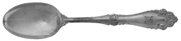Imperial (Silverplate, 1904) Monogram Teaspoon