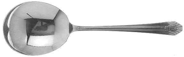 Imperial (Silverplate, 1939) Solid Smooth Casserole Spoon by International Silver