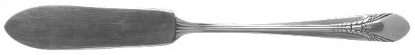 Inheritance (Silverplate) Flat Handle Master Butter Knife