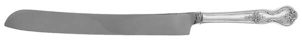 Inspiration-Magnolia (Silverplate-1951) Wedding Cake Knife with Stainless Blade HC