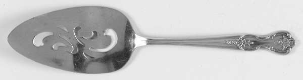 Inspiration-Magnolia (Silverplate-1951) Solid Pierced Pie Server by International Silver