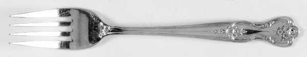 Inspiration-Magnolia (Silverplate-1951) Individual Salad Fork by International Silver
