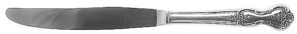 Inspiration-Magnolia (Silverplate-1951) Modern Hollow Knife-Pinched Handle by International Silver