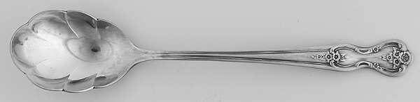 Inspiration-Magnolia (Silverplate-1951) Sugar Shell Spoon by International Silver