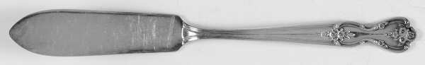 Inspiration-Magnolia (Silverplate-1951) Flat Handle Master Butter Knife by International Silver