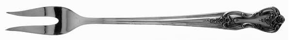 Inspiration-Magnolia (Silverplate-1951) Short Handle Pickle/Olive Fork