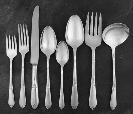 Inspiration (Silverplate-1933) 43 Piece Estate Set