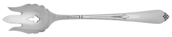 Inspiration (Silverplate-1933) Vegetable Serving Fork Solid  HC