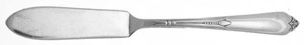 Inspiration (Silverplate-1933) Flat Handle Master Butter Knife