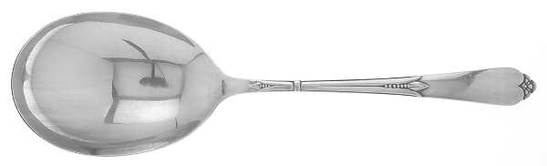 Inspiration (Silverplate-1933) Solid Smooth Casserole Spoon