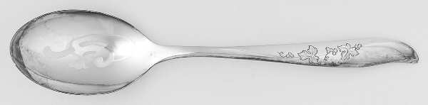 INS120 (SILVERPLATE) Pierced Tablespoon (Serving Spoon)