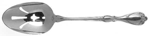 INS142 (Sterling) Pierced Tablespoon (Serving Spoon)
