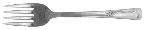 INS152 (STAINLESS) Individual Salad Fork