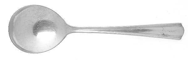 INS182 (SILVERPLATE) Round Bowl Soup Spoon (Cream Soup)
