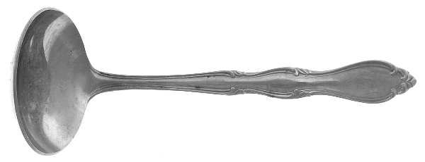 INS187 (STAINLESS) Solid Gravy Ladle by International Silver