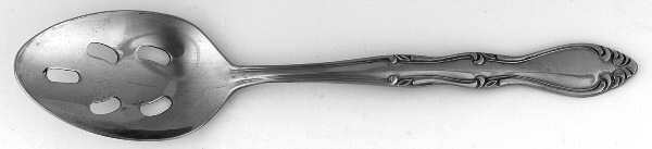 INS187 (STAINLESS) Pierced Tablespoon (Serving Spoon)