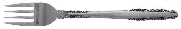 INS193 (STAINLESS) Individual Salad Fork