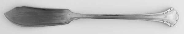 INS205 (STAINLESS) Flat Handle Master Butter Knife