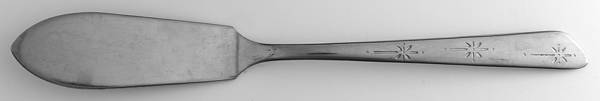 Galaxy (Stainless) Flat Handle Master Butter Knife