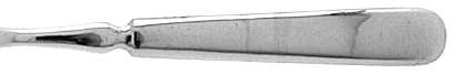 Plain Round (SILVERPLATE) Fork