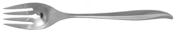 INS4 (STAINLESS) Individual Salad Fork