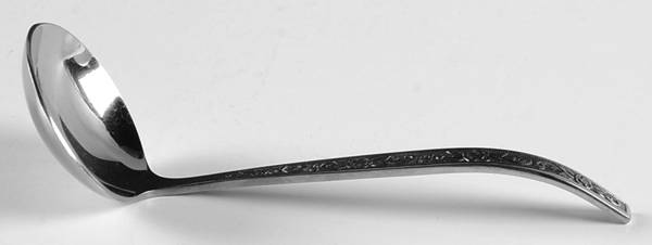 Enchanted Rose (Stainless) Solid Gravy Ladle