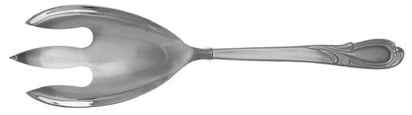 INS63 (Silverplate) Solid Salad Serving Fork