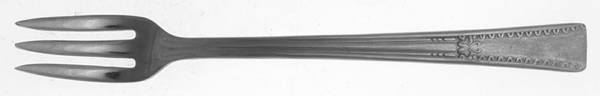 INS68 (STAINLESS) Cocktail/Seafood Fork
