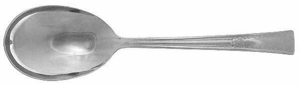 INS68 (STAINLESS) Solid Smooth Casserole Spoon