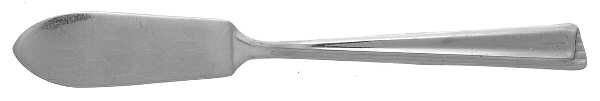 INS72 (STAINLESS) Flat Handle Master Butter Knife