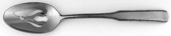 INS78 (STNLESS) Pierced Tablespoon (Serving Spoon)