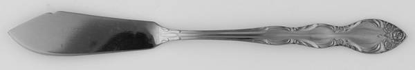 INS80 (STAINLESS) Flat Handle Master Butter Knife