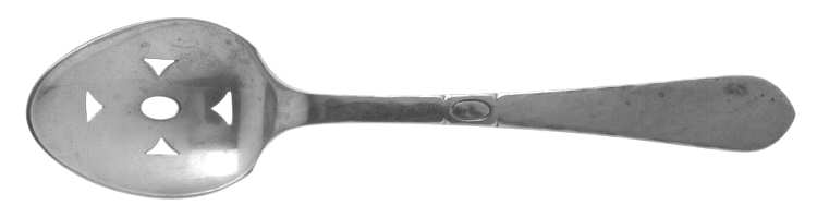 INS85 (SILVERPLATE) Pierced Tablespoon (Serving Spoon)