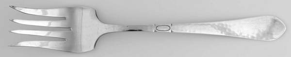 INS85 (SILVERPLATE) Solid Salad Serving Fork