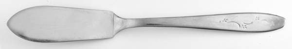 Mardi Gras (Stainless) Flat Handle Master Butter Knife