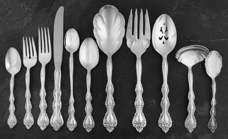 Interlude (Silverplate, 1971) 53 Piece Estate Set