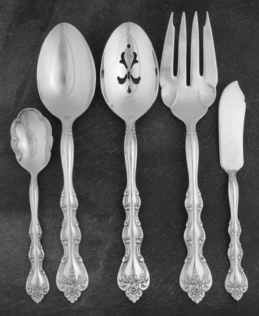 Interlude (Silverplate, 1971) 5 Piece Hostess Set by International Silver