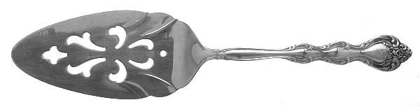 Interlude (Silverplate, 1971) Solid Pierced Pie Server by International Silver