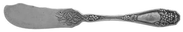 Isabella (Silverplate, 1913) Flat Handle Butter Spreader