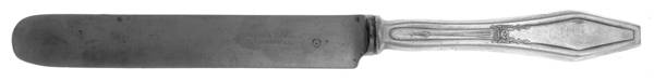 Jamestown (Silverplate, 1916) Blunt Hollow Knife