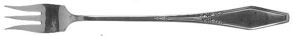 Jamestown (Silverplate, 1916) Cocktail/Seafood Fork