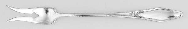 Jamestown (Silverplate, 1916) Short Handle Pickle/Olive Fork